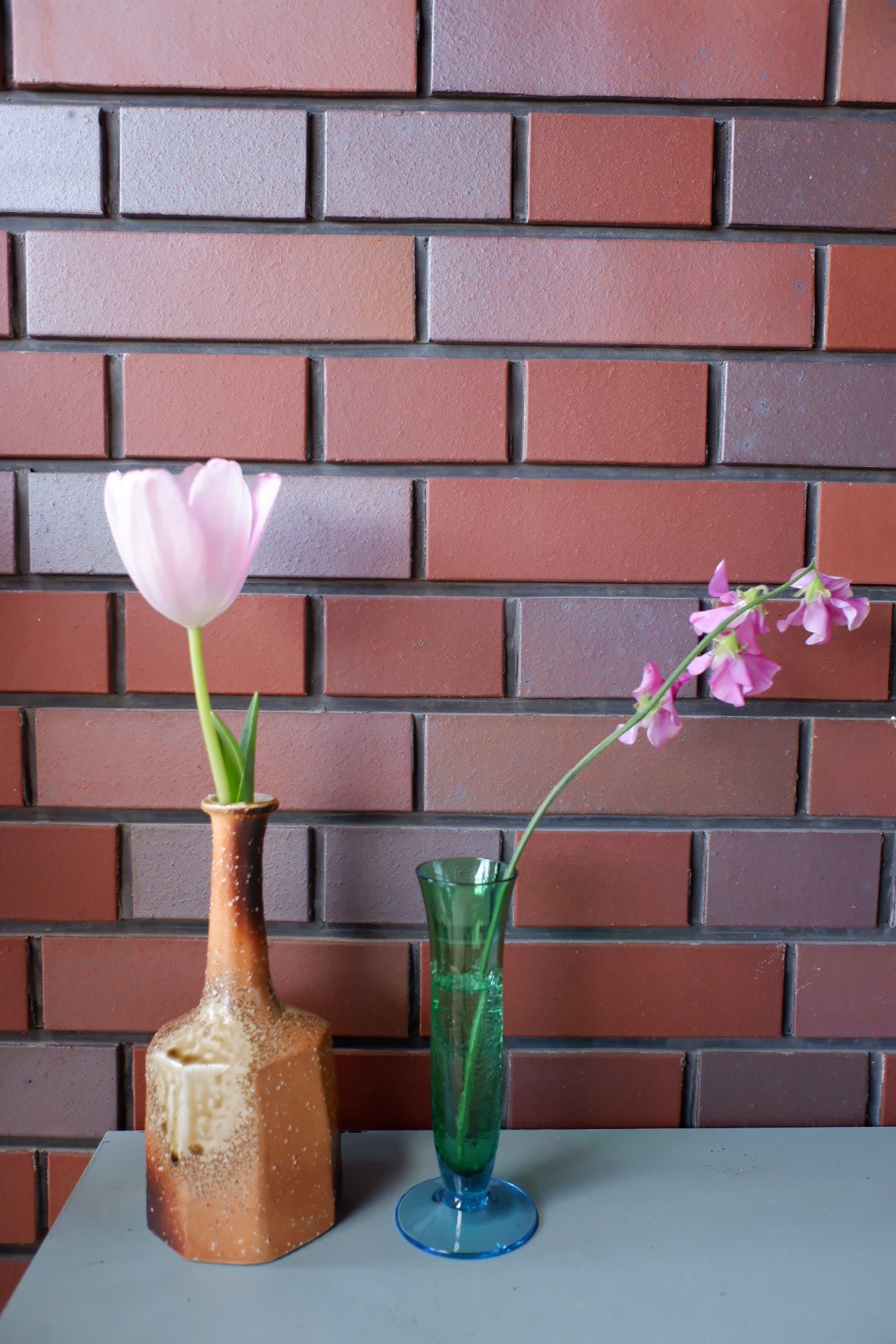 Enigmatic glass vase
