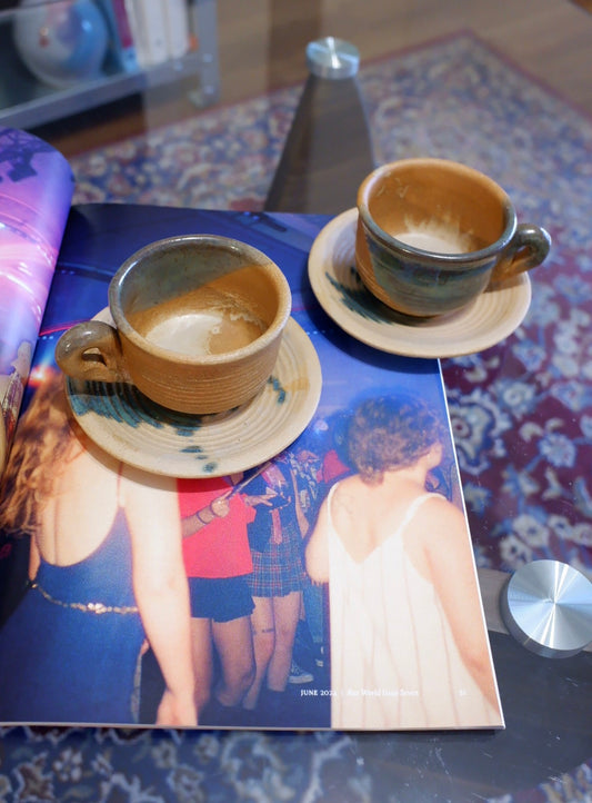 Ceramic cup & saucer
