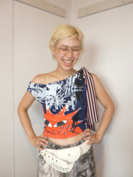 You Took Your Time collab : Shoulder tank