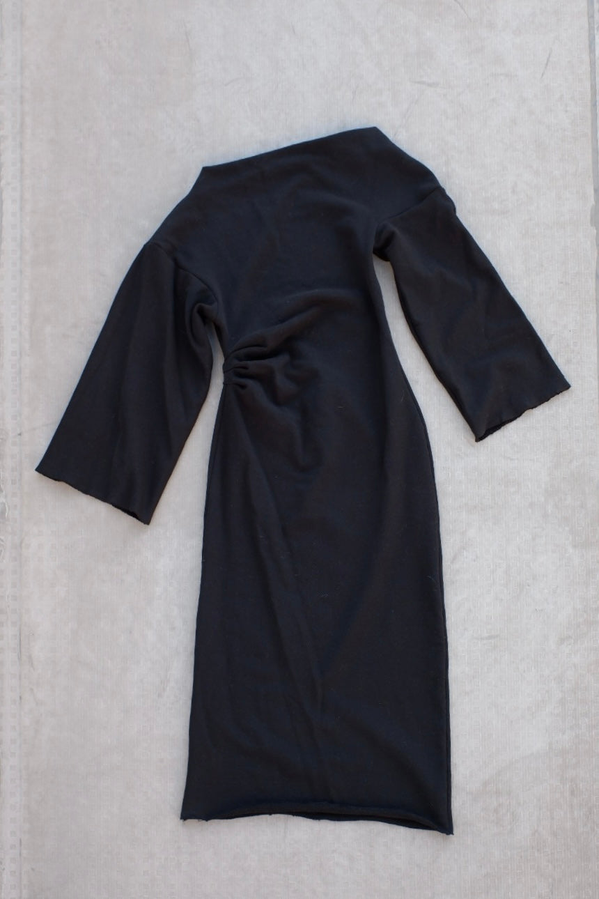 Off shoulder jersey dress