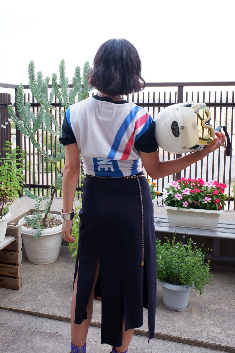 Cycling tee