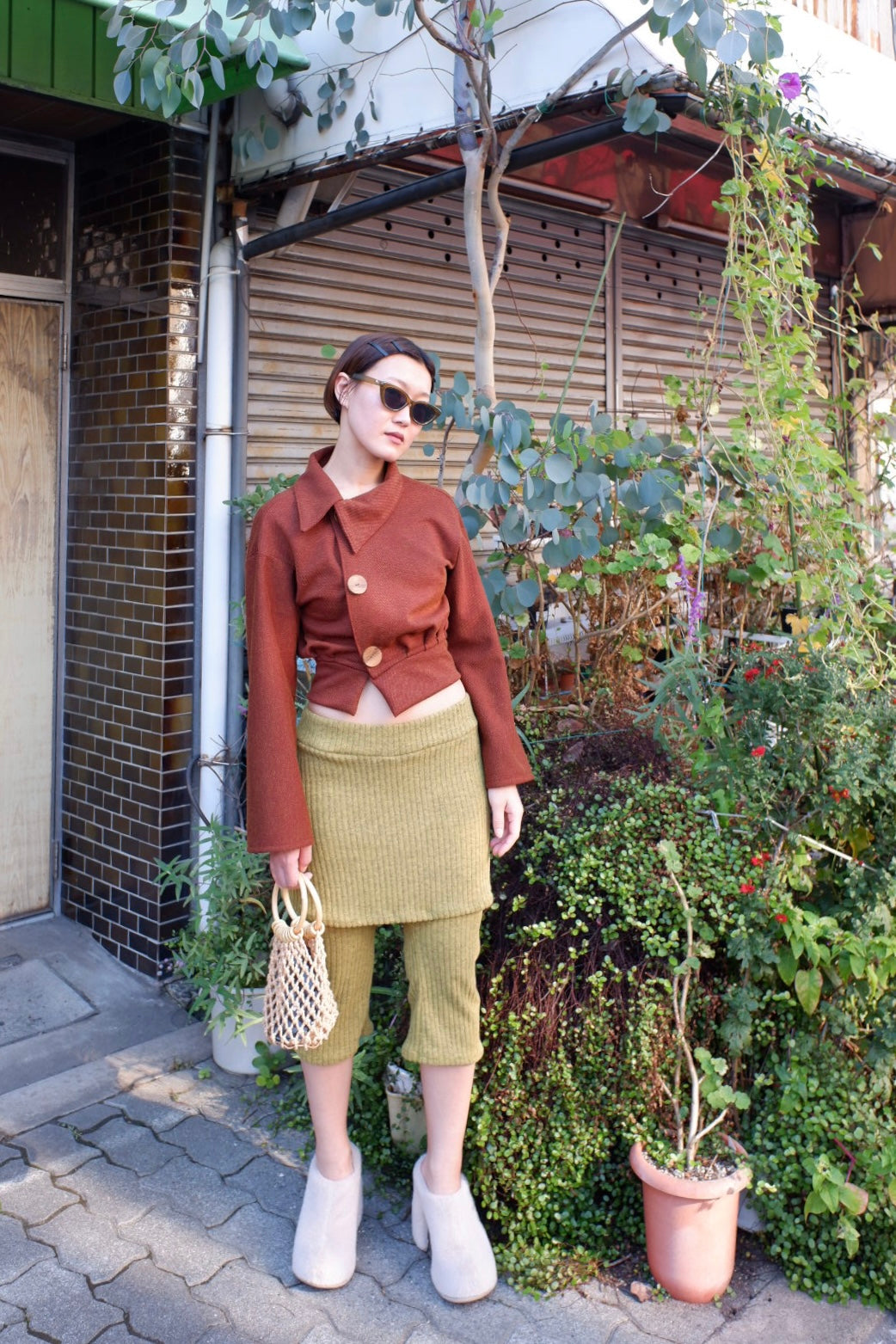 Skirt pants