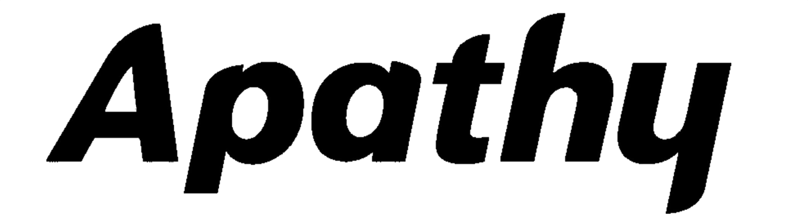 Apathy