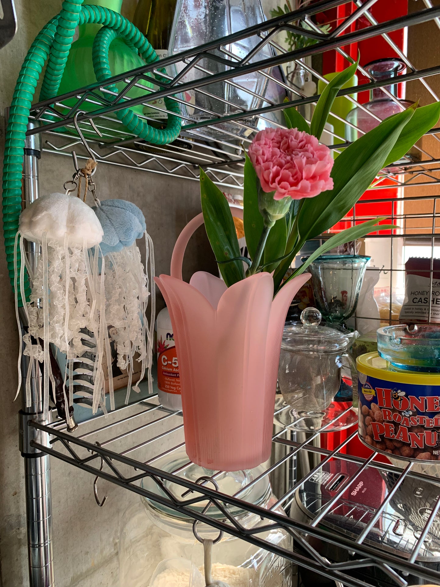 Flowery vase