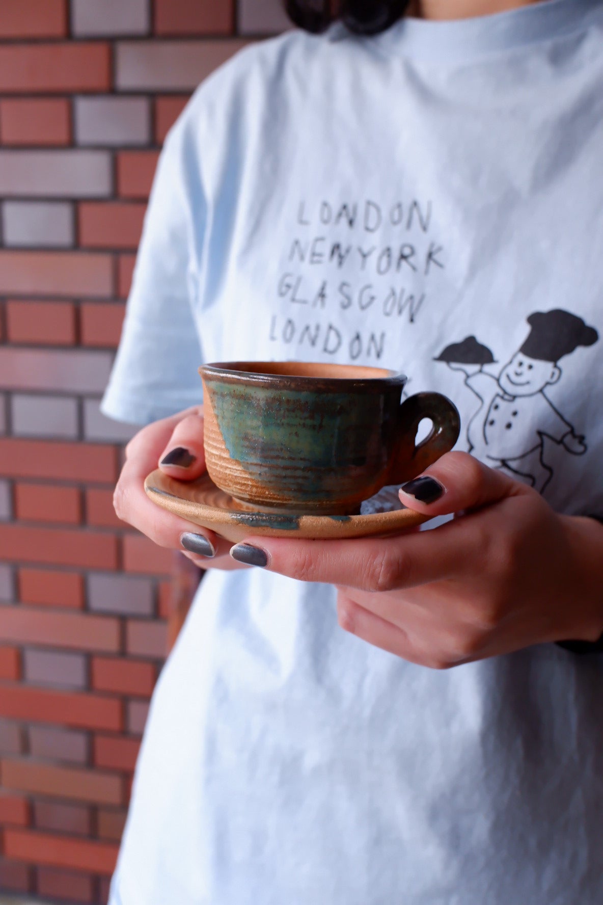Ceramic cup & saucer