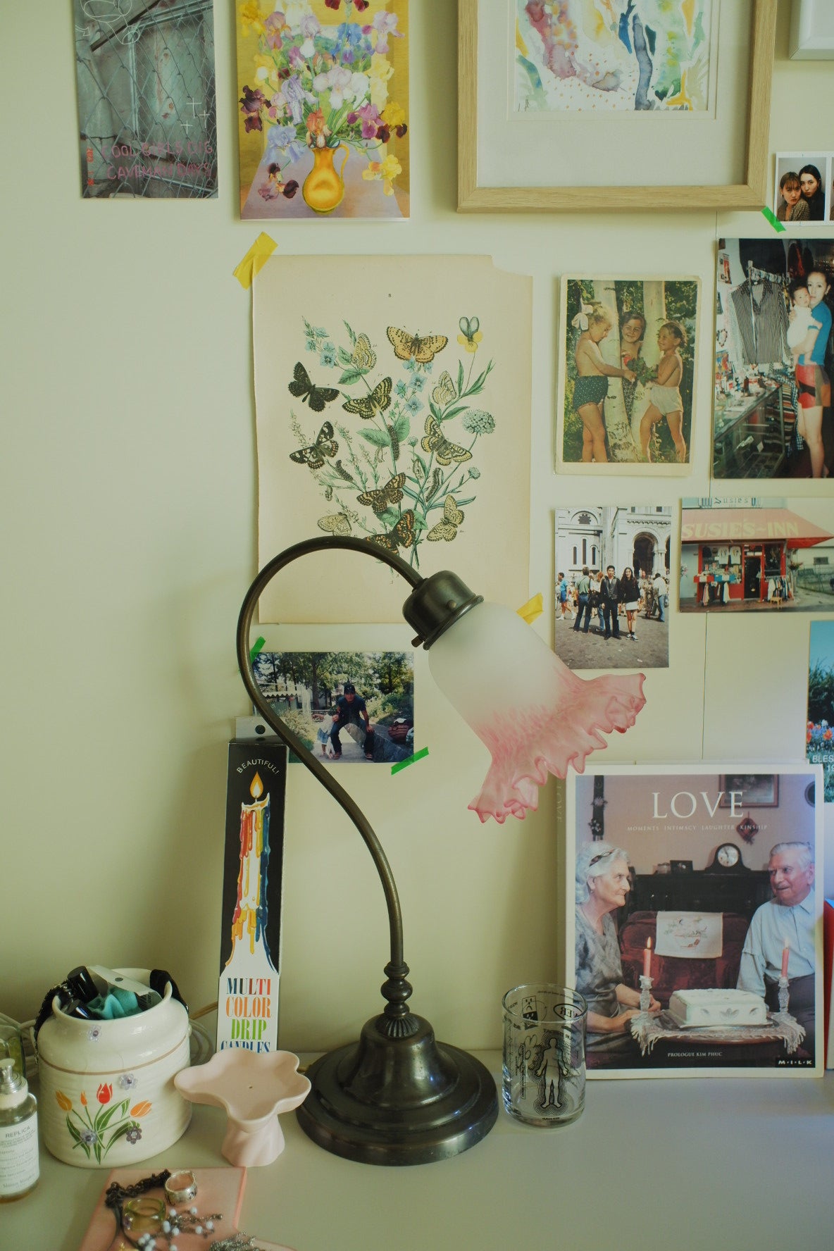 Ribbon table lamp