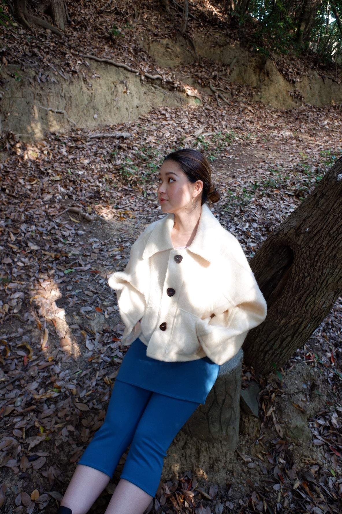 Foamy short coat
