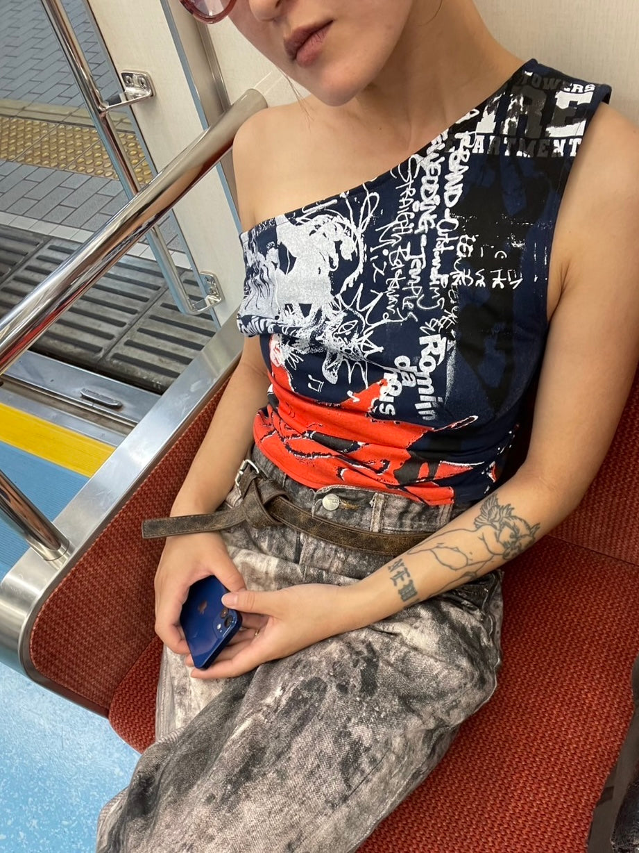 You Took Your Time collab : Shoulder tank