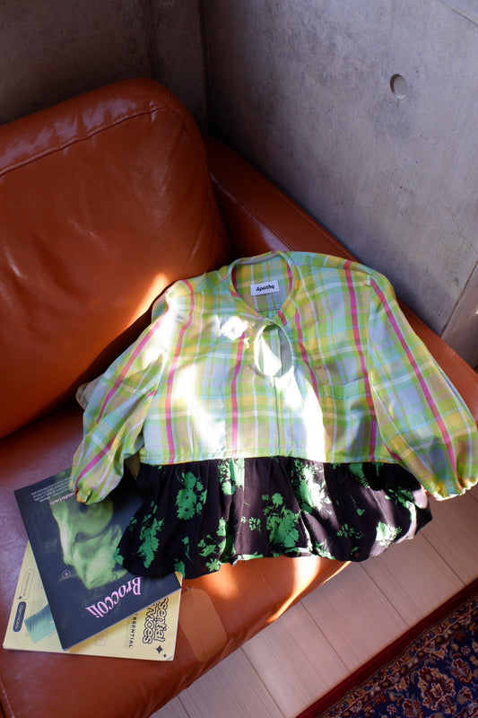 Up cycle product : 
Feminine blouse