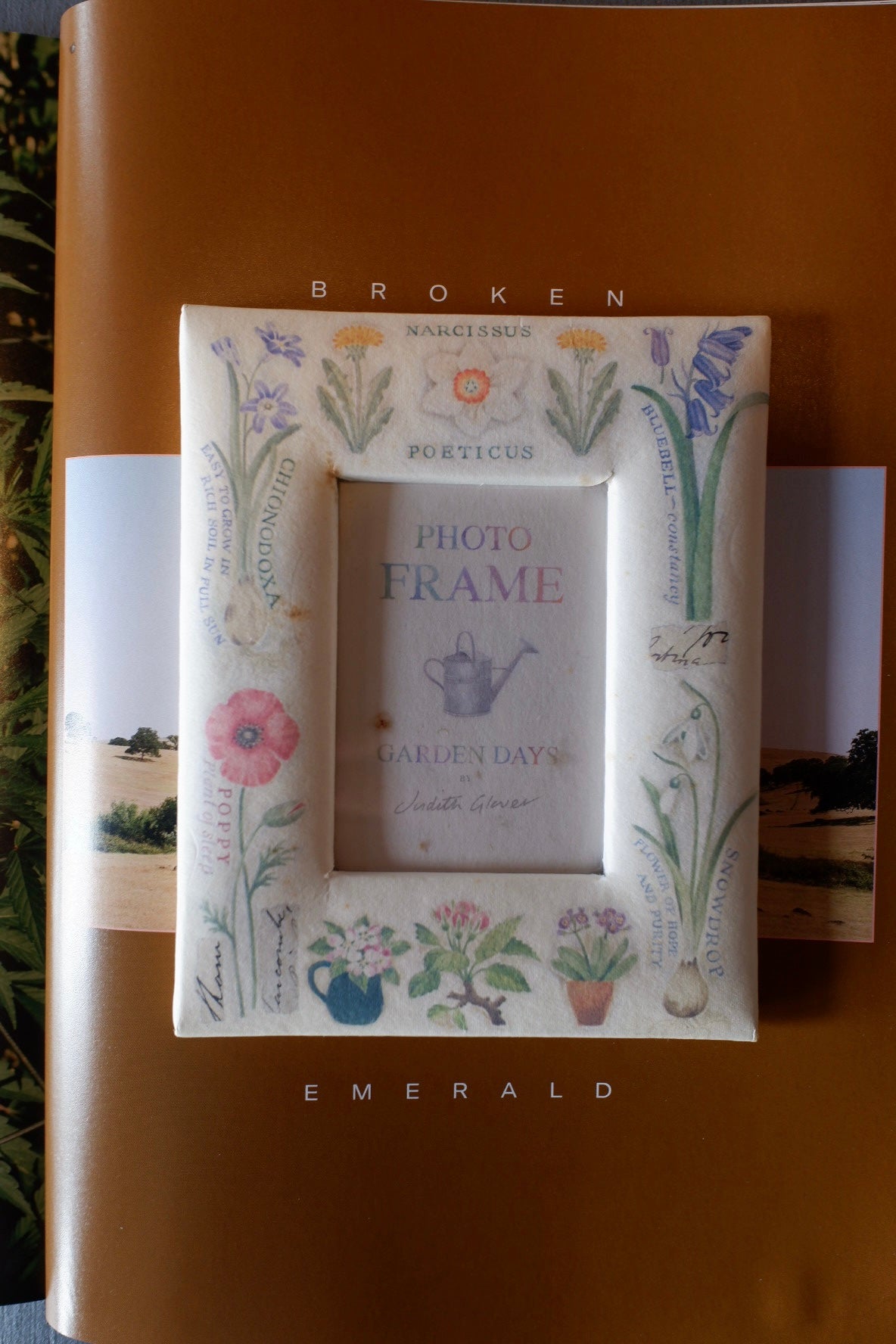 Garden photo frame