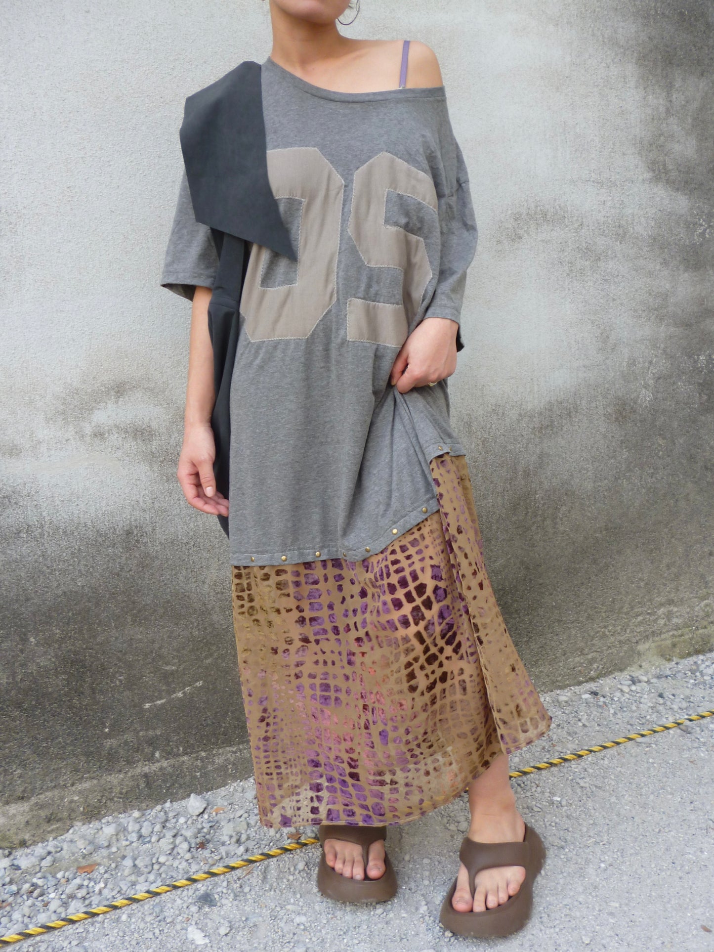 Up cycling : Big tee dress