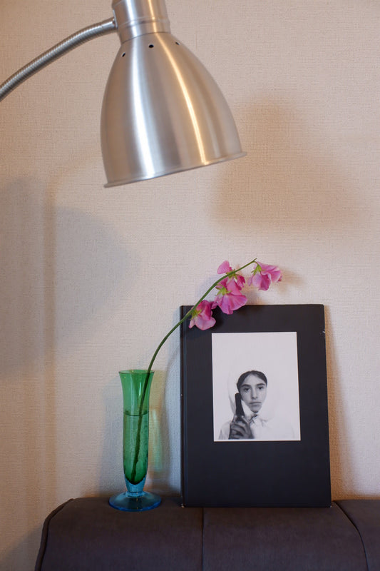 Enigmatic glass vase