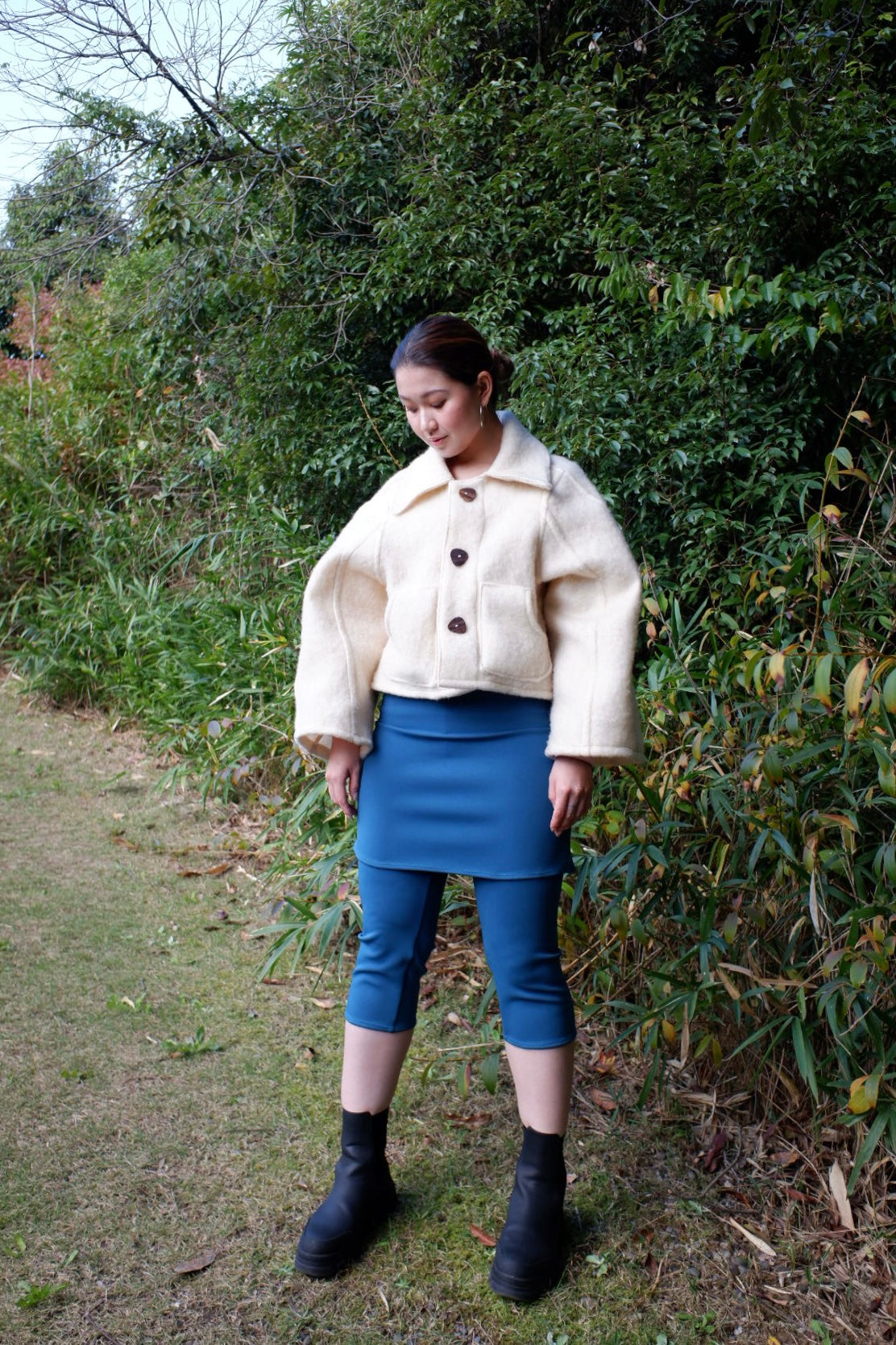 Foamy short coat