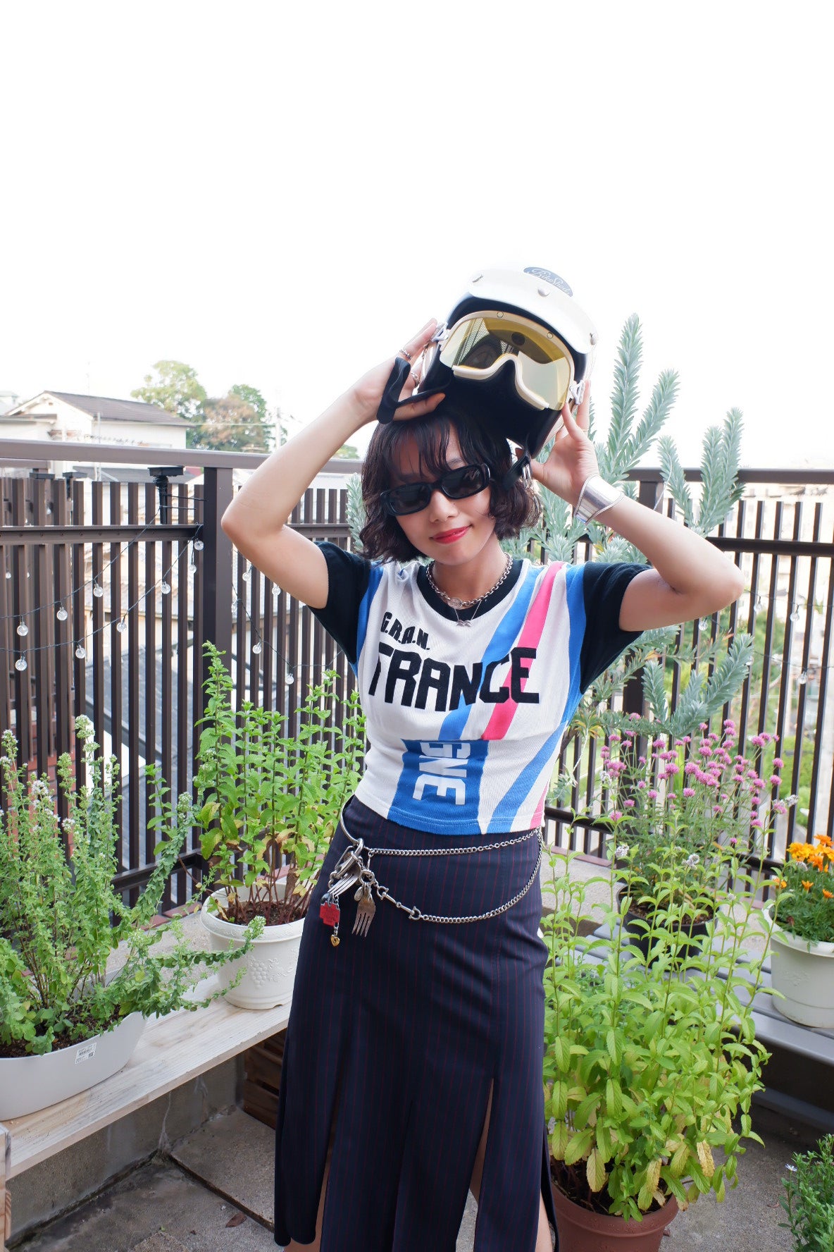 Cycling tee