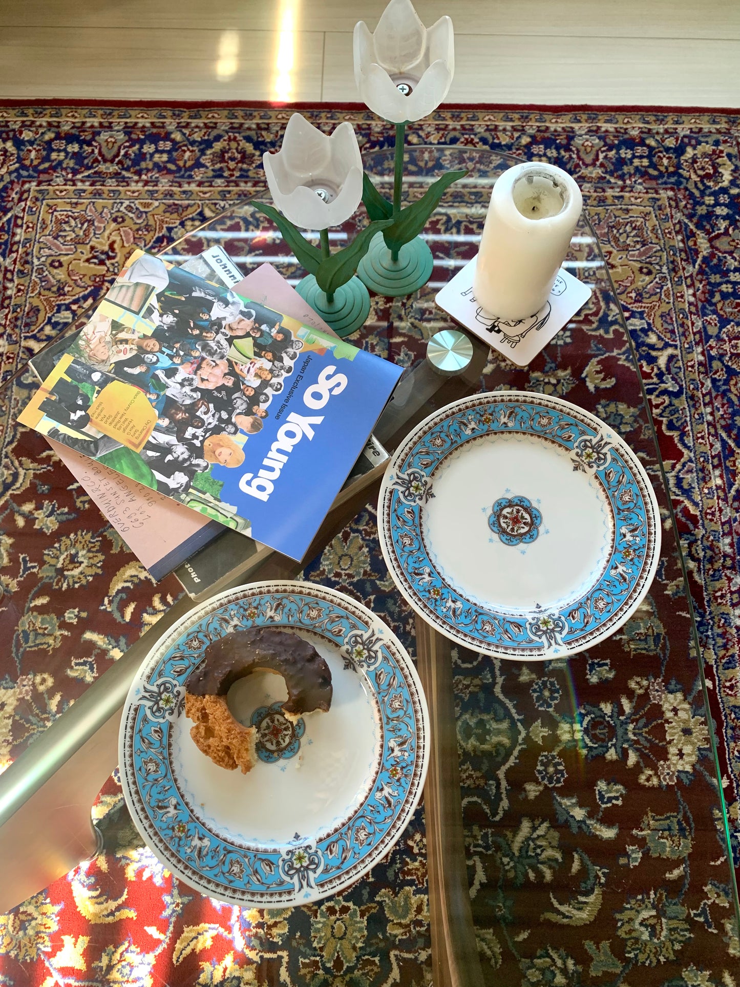 Light blue plate