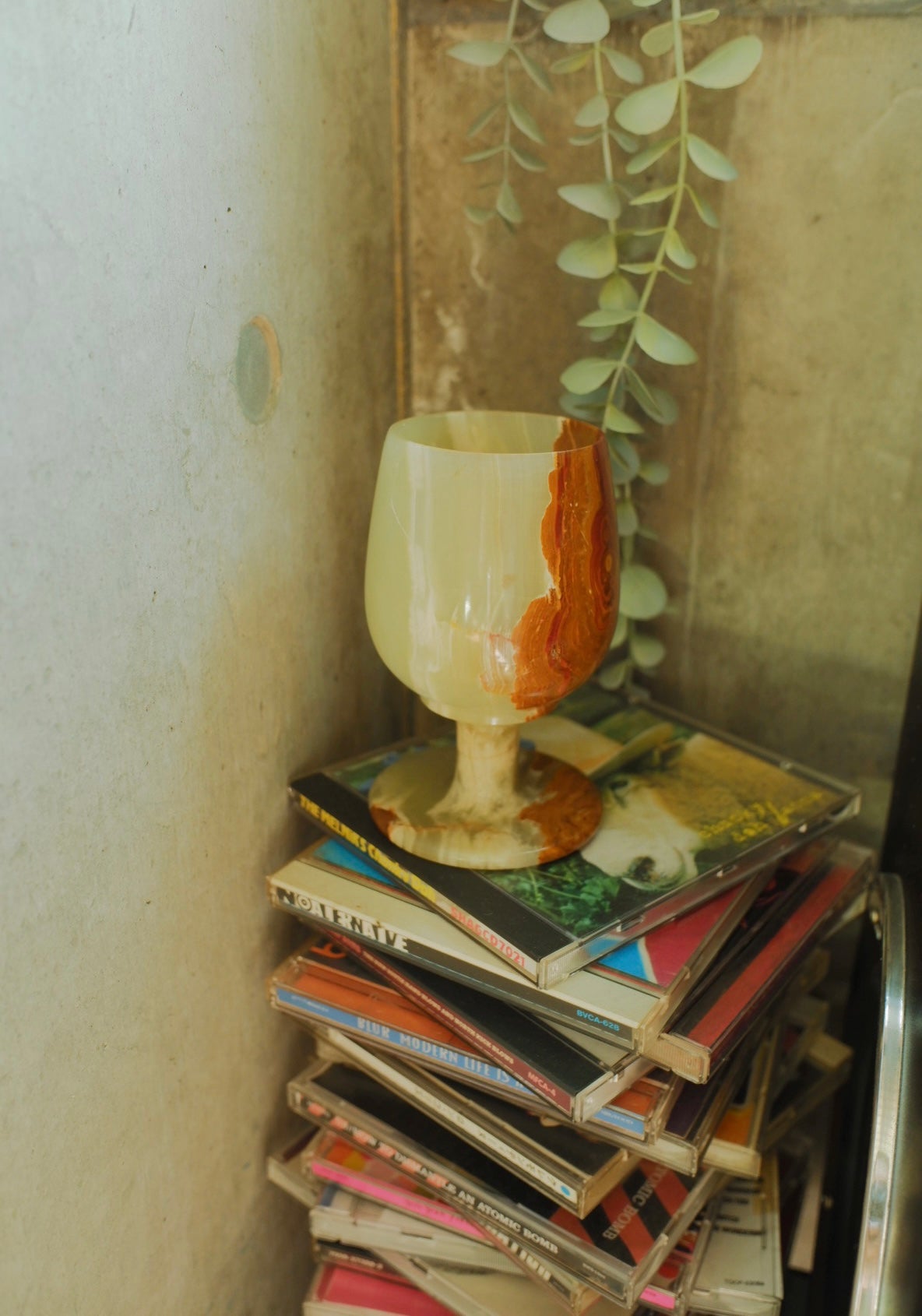 Italian marble glass