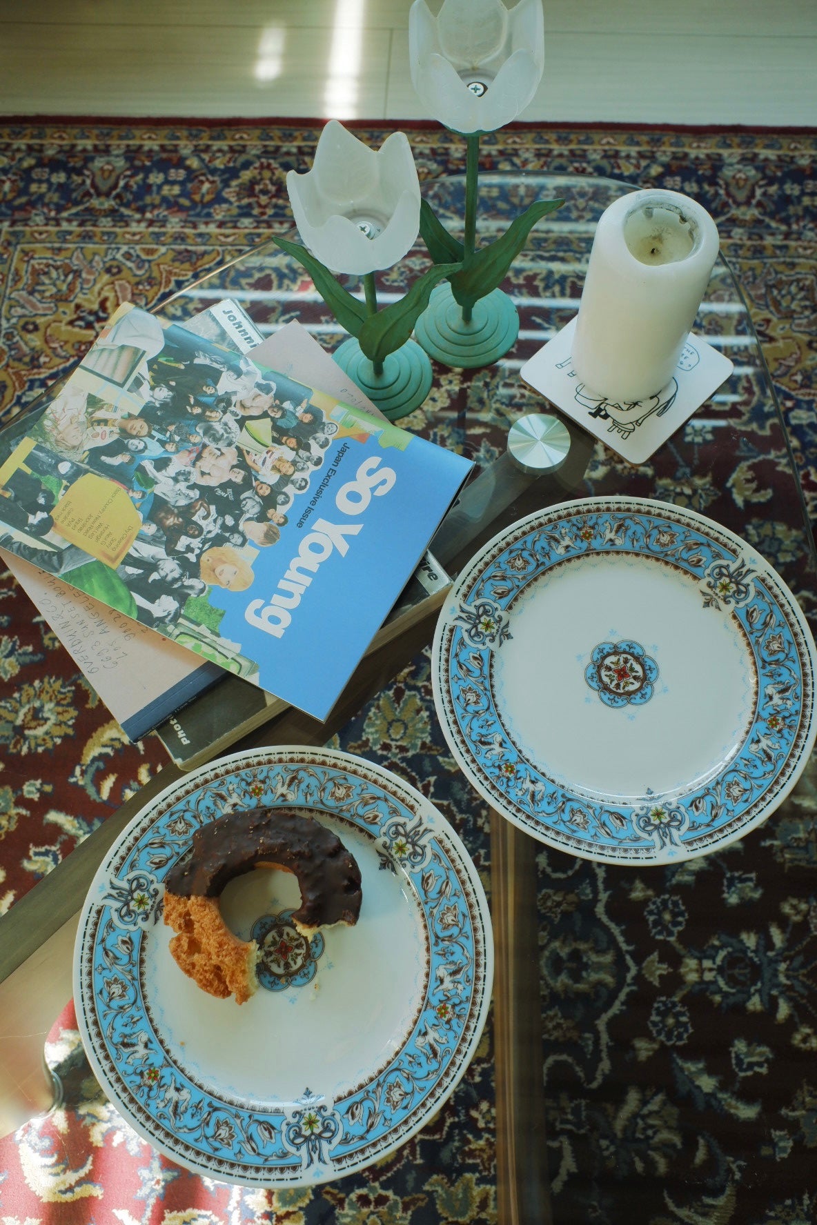 Light blue plate