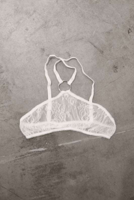Lace bra top