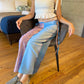 Side open trousers : Ocean