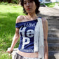 Shoulder top : Navy