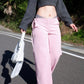 Side open trousers