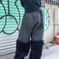 Fur sweatpants