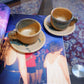 Ceramic cup & saucer
