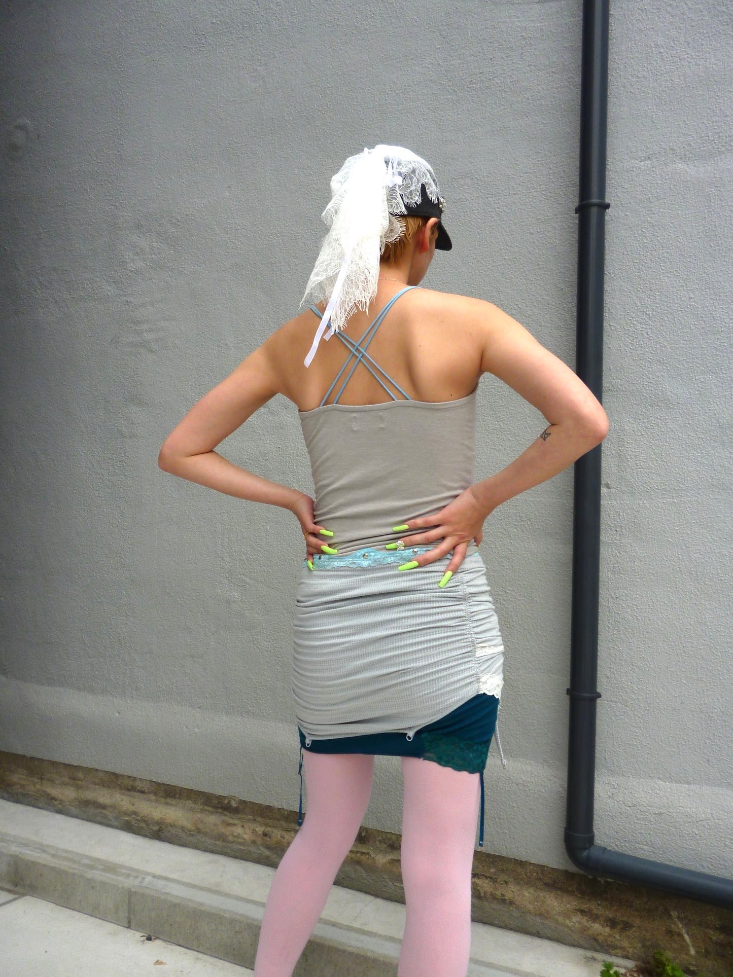 Layered cami dress