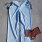 Side open trousers