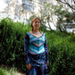 Up cycling dress : Blue