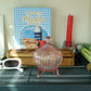 Pink glass box