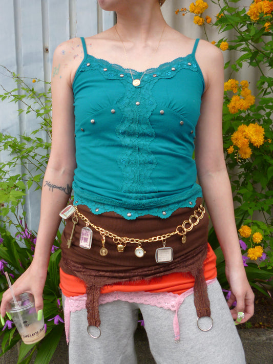 Layered cami dress