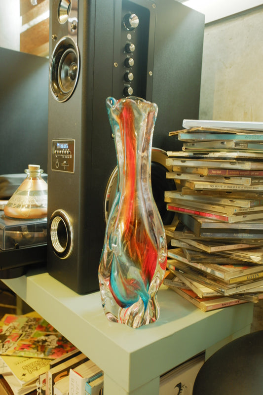 Blue × Red Vase
