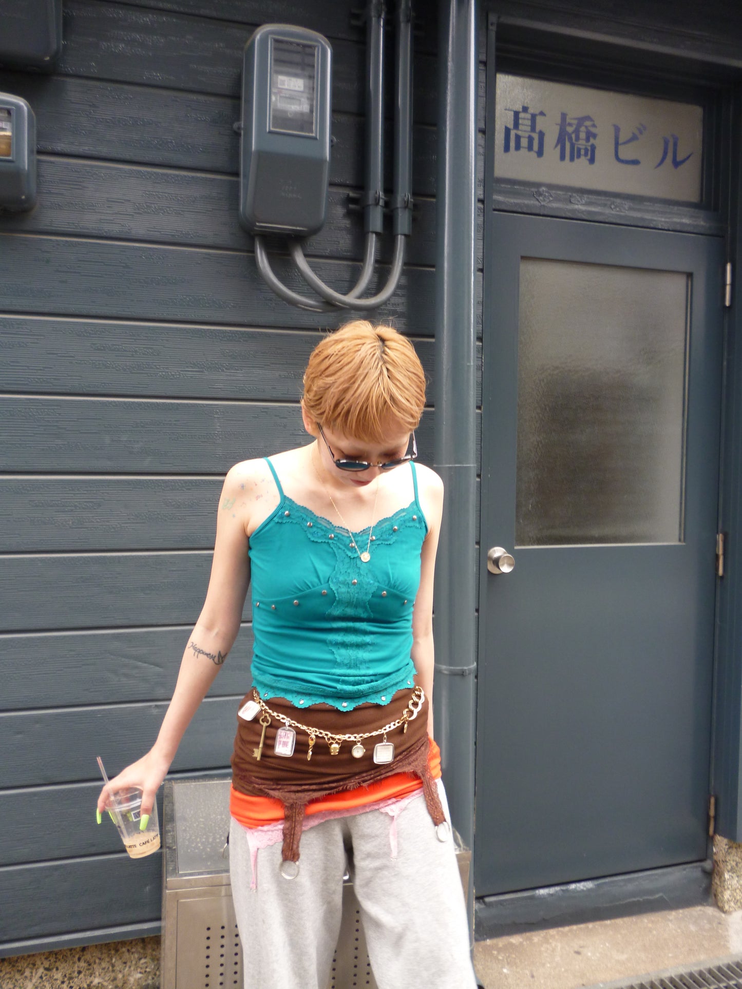 Layered cami dress