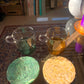 Pair of glass mugs