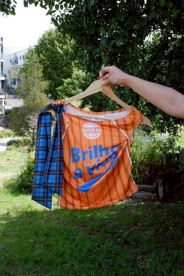 Shoulder Top : Orange