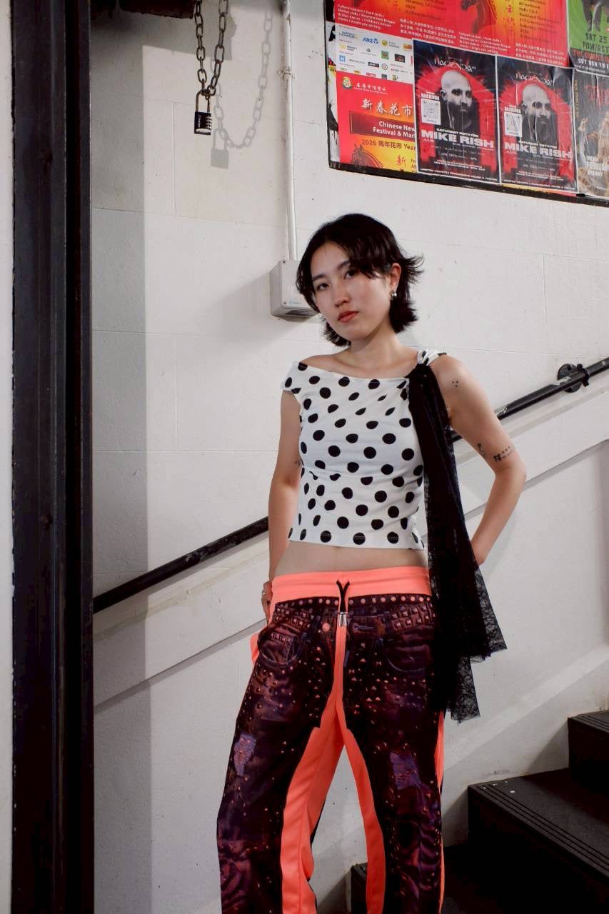 Shoulder top : Dots