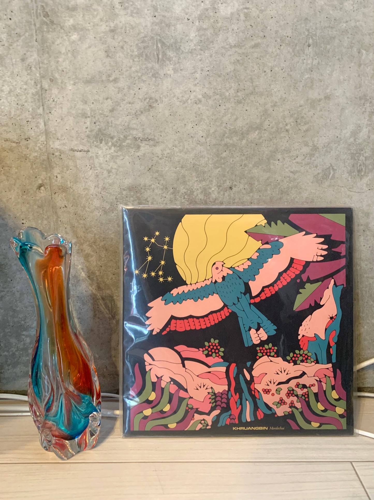 Blue × Red Vase
