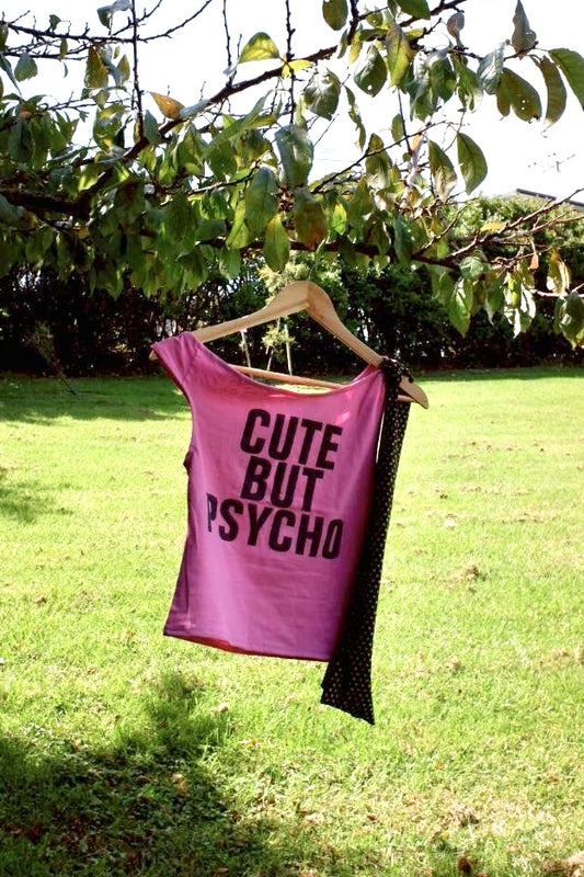 Shoulder top : Pink