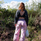 Side open trousers