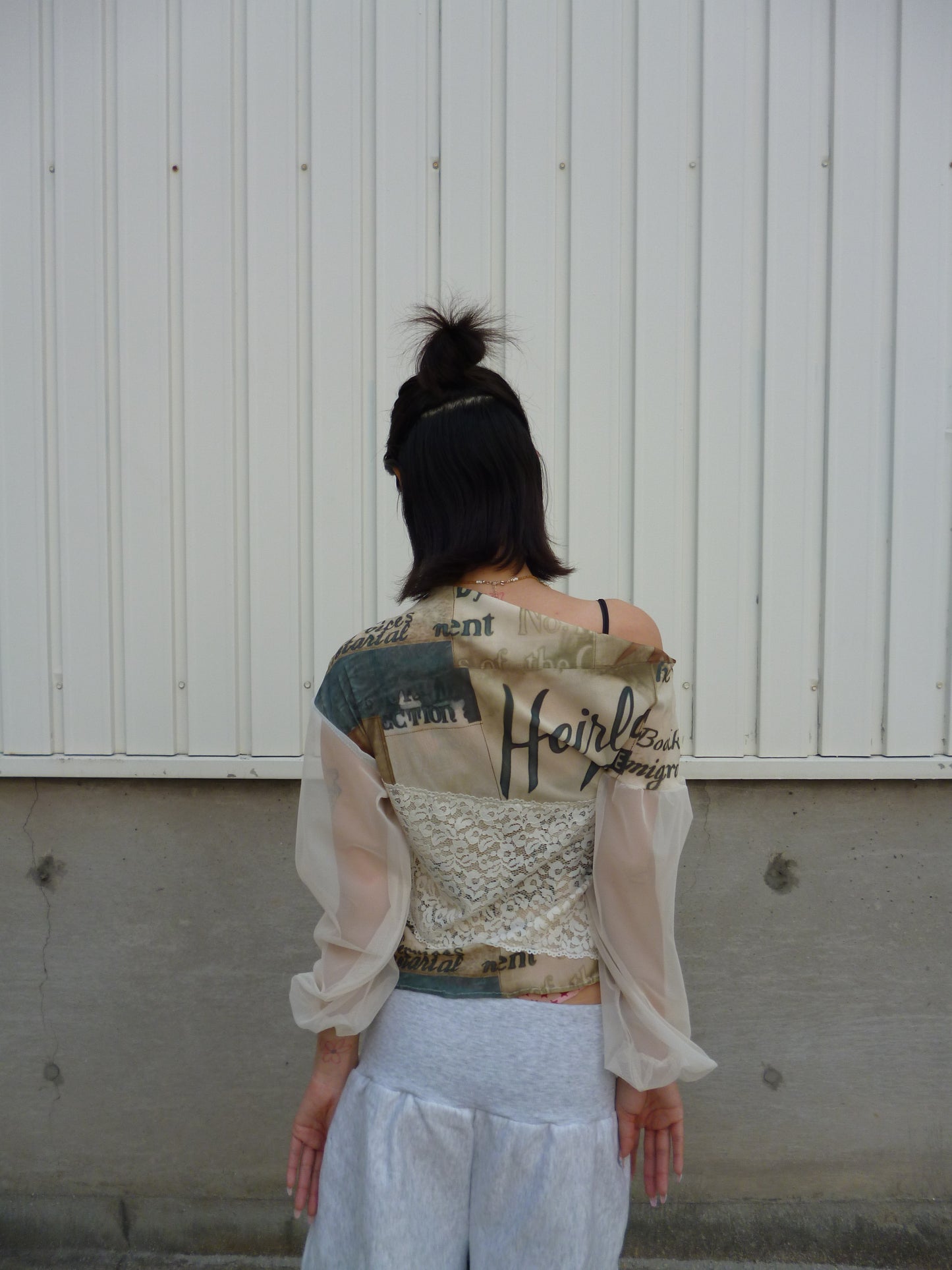 Shoulder top : Lace