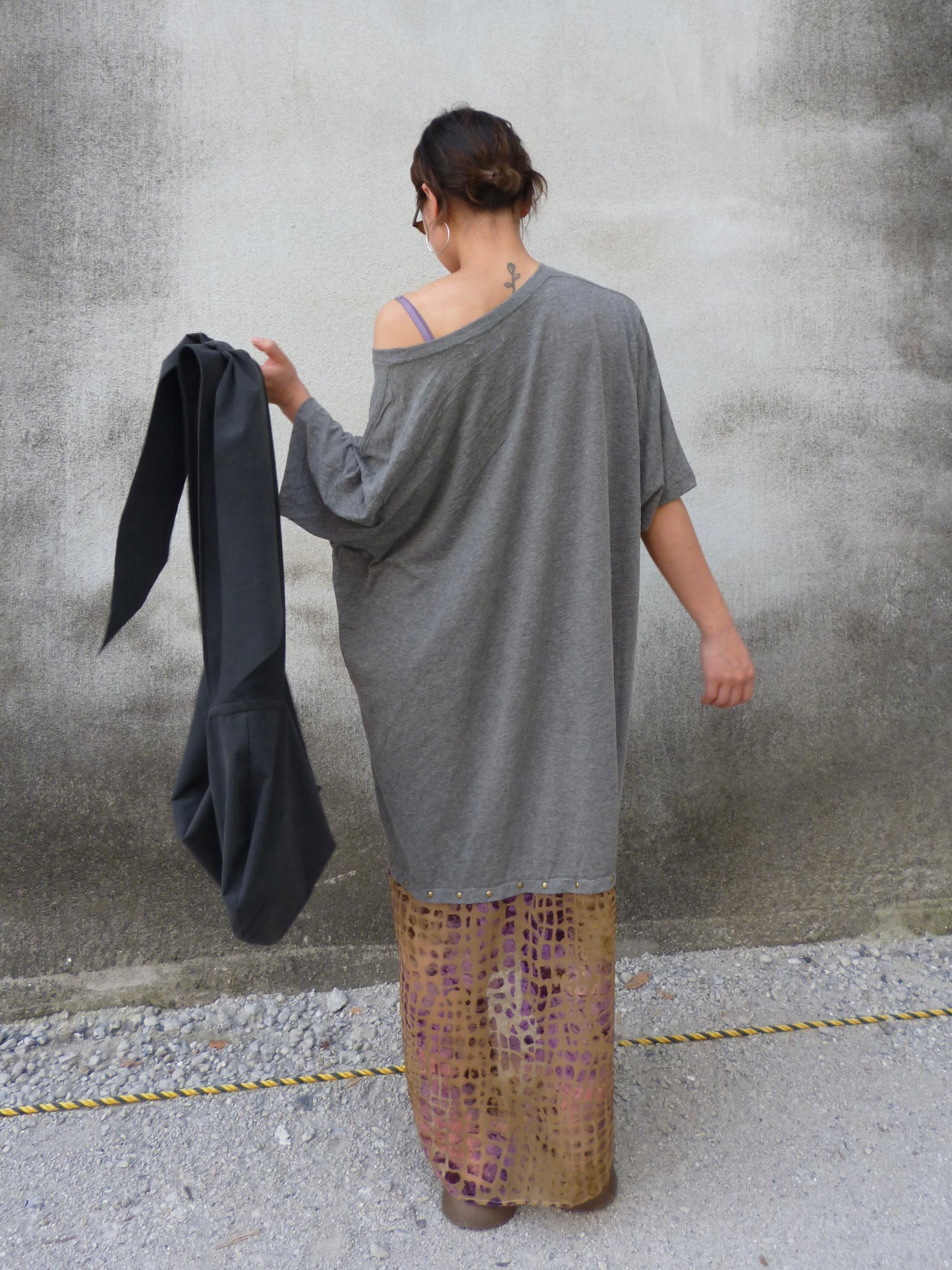 Up cycling : Big tee dress