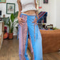 Side open trousers : Ocean