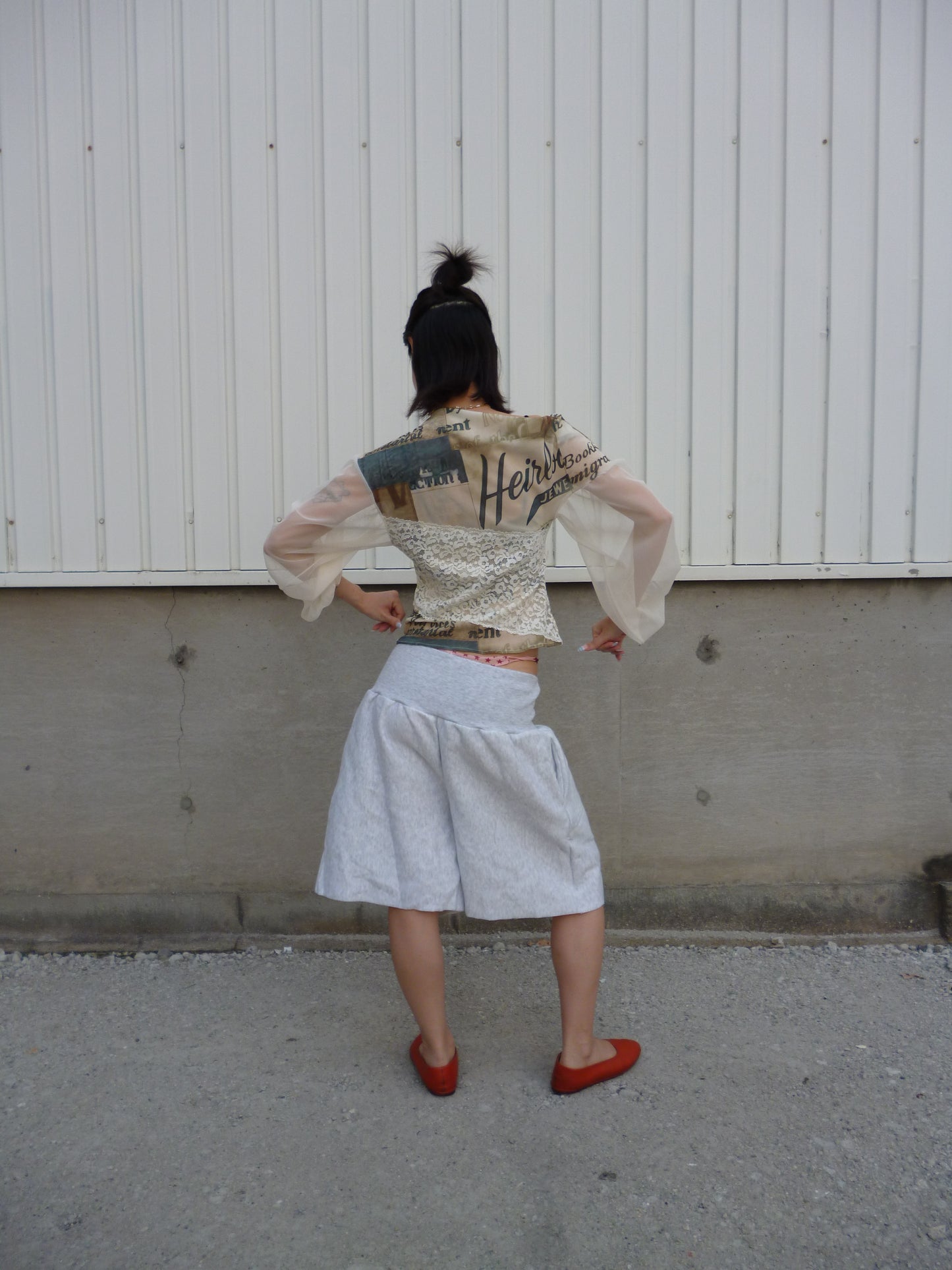 Shoulder top : Lace