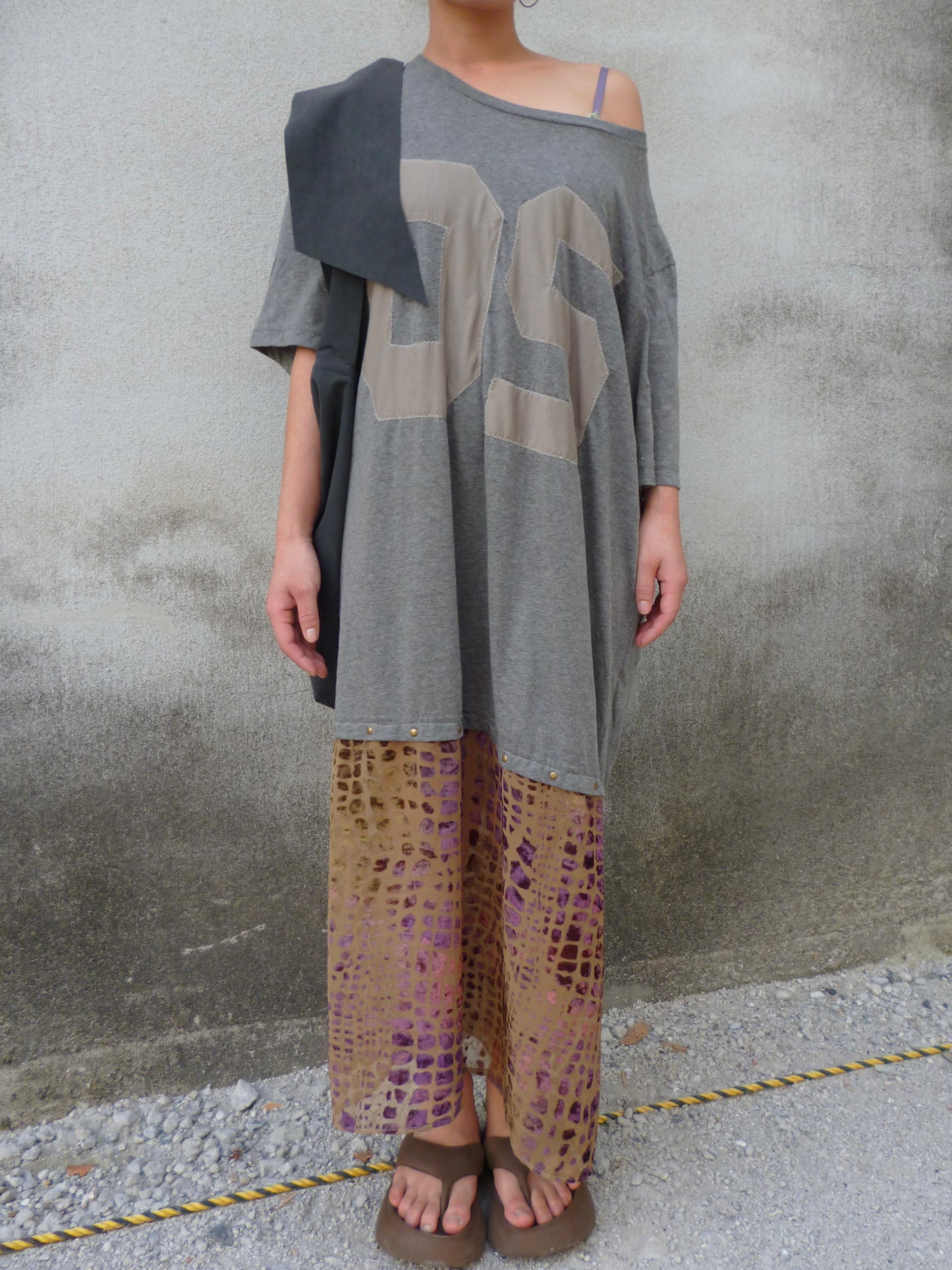 Up cycling : Big tee dress