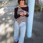 Side open trousers
