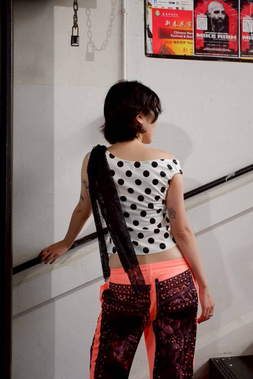 Shoulder top : Dots
