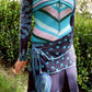 Up cycling dress : Blue