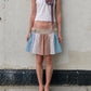 Dr.Lily collab belt skirt : Gray Baige