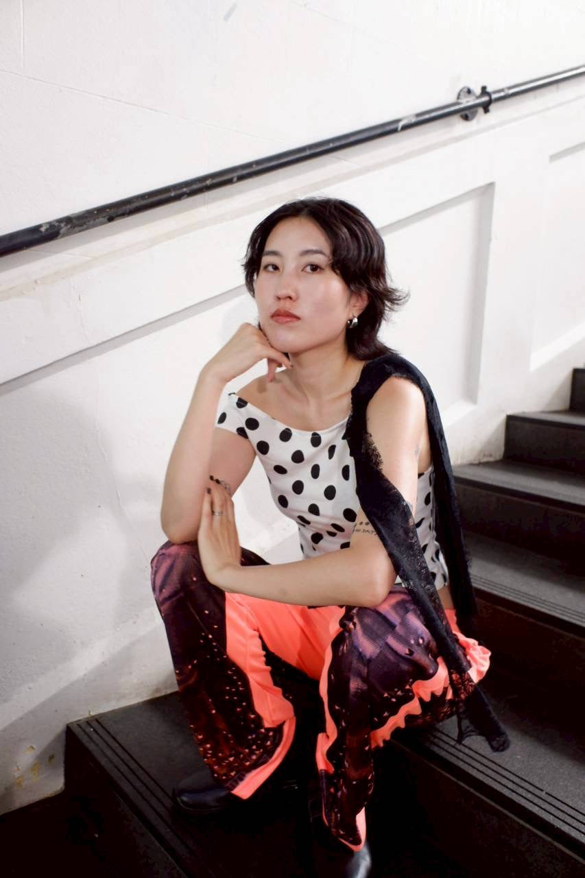 Shoulder top : Dots